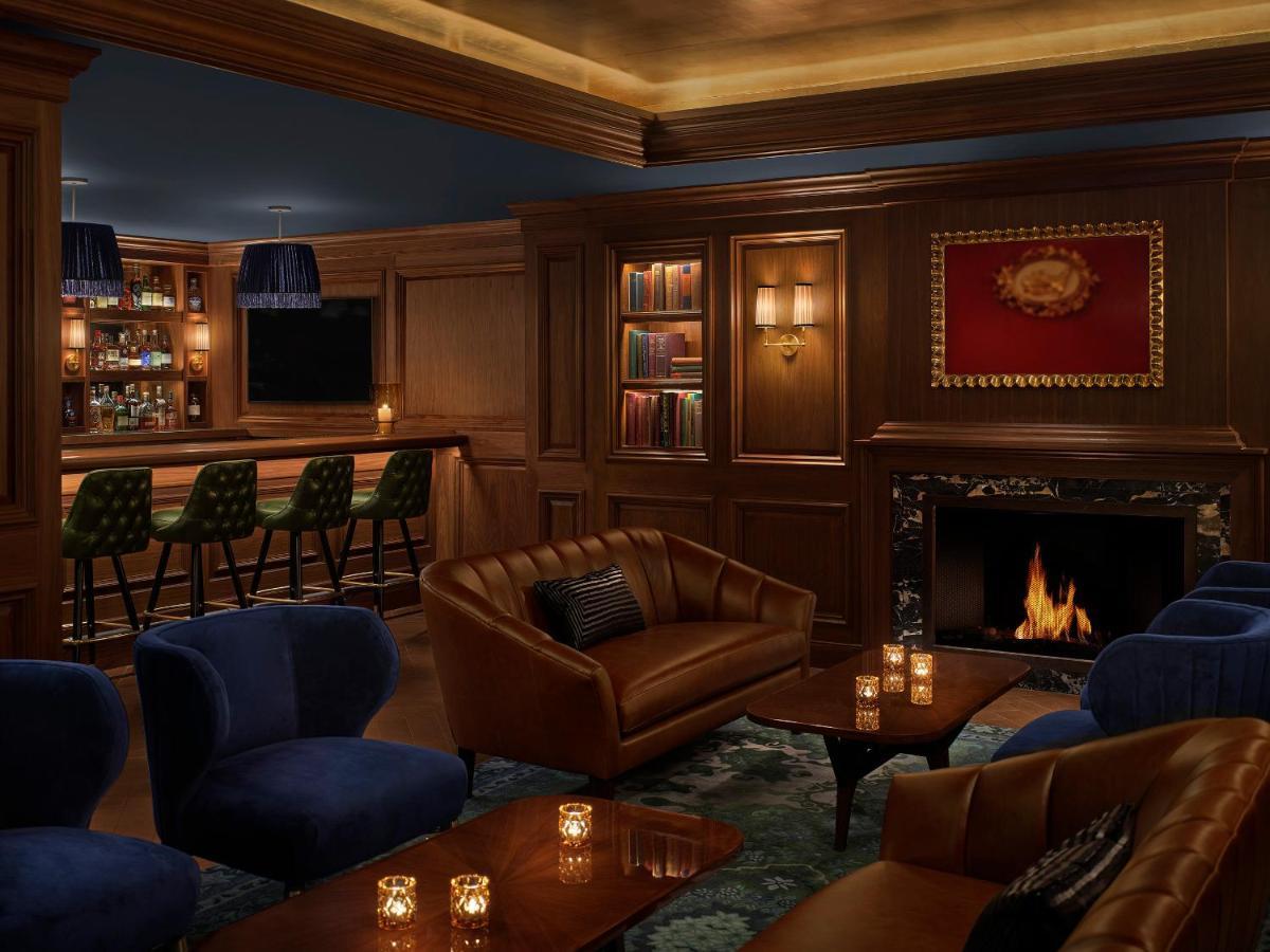 The Newbury Boston Hotel Luaran gambar The Library at The Ivy