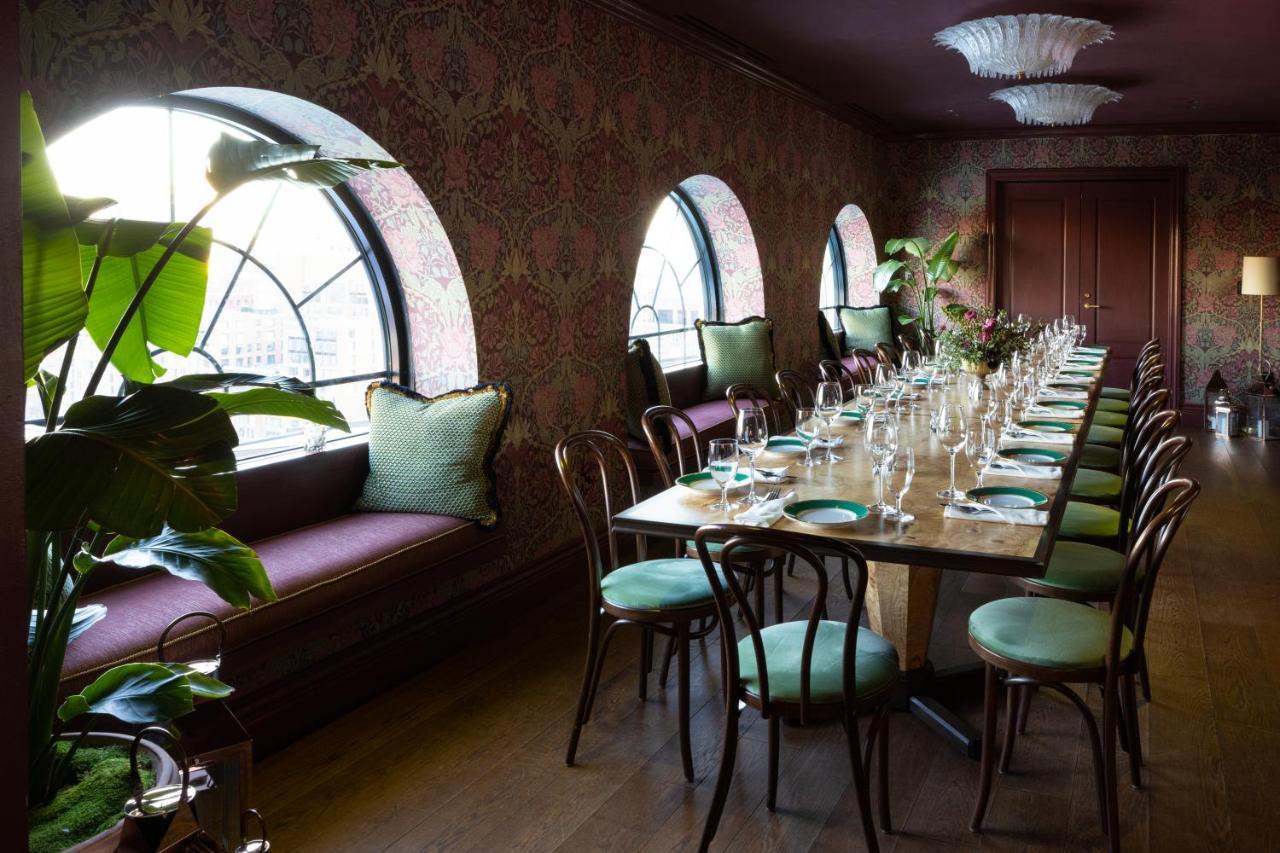 The Newbury Boston Hotel Luaran gambar The interior of the restaurant