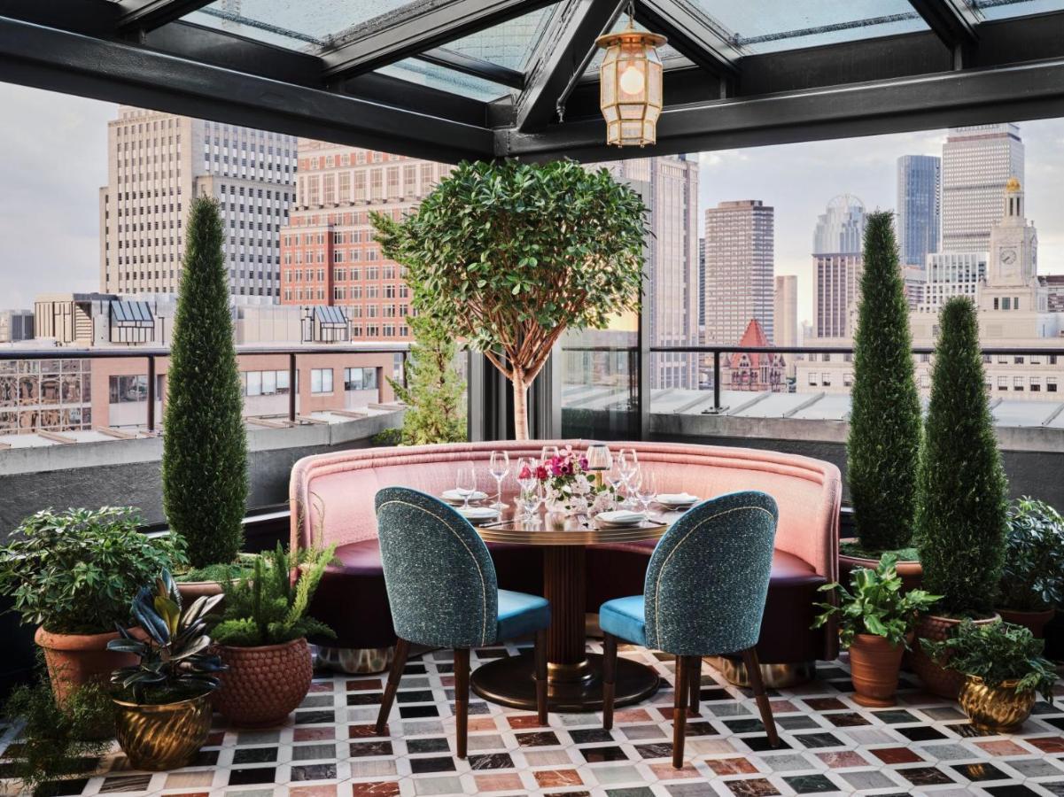 The Newbury Boston Hotel Luaran gambar The rooftop bar at the London edition